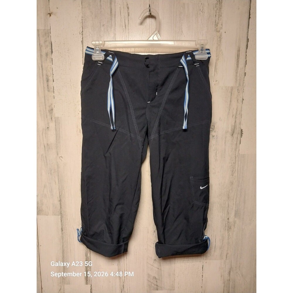 Nike Y2K Cropped Track Pants Size Small